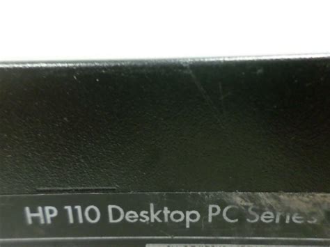 Hp 110 Desktop Pc Intel Pentium G3420 32ghz 500gb Hdd 4gb Ram Win 10