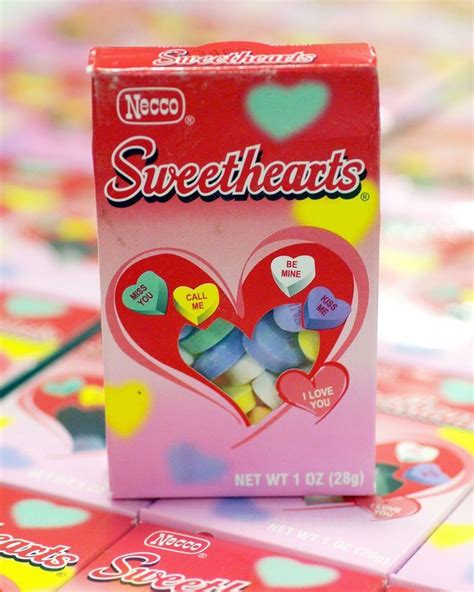 The 16 New Sweethearts Phrases Ranked Candy Messages Conversation Hearts Candy Sweetheart Candy