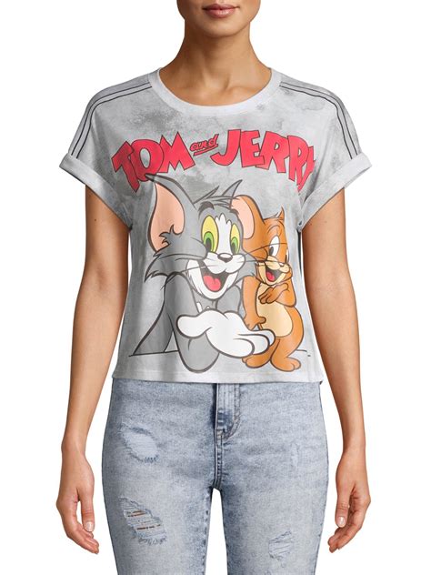 Tom And Jerry Juniors Reflective Graphic T Shirt
