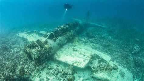 Photographs Capture Largest Sub Aquatic Graveyard Of Ww2 Planes And Ships