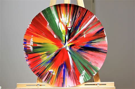 Damien Hirst Spin Paintings Private Collection