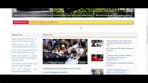 3 The Best News Theme Homepage Layout Options Wordpress Theme Youtube