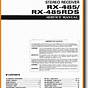 Yamaha Rxa830 Manual