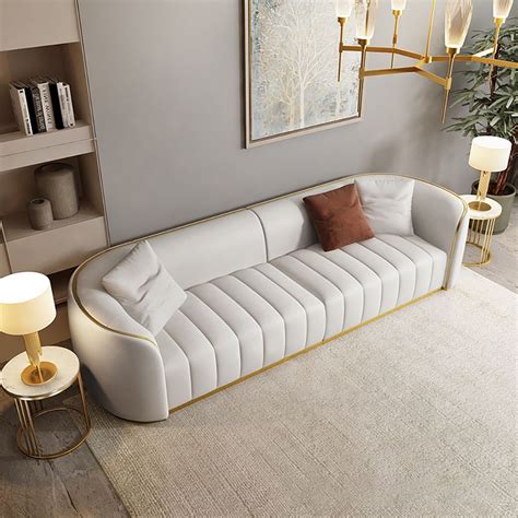 Gebogenes Sofa Upholstered Sofa Sofa Furniture Luxury Furniture