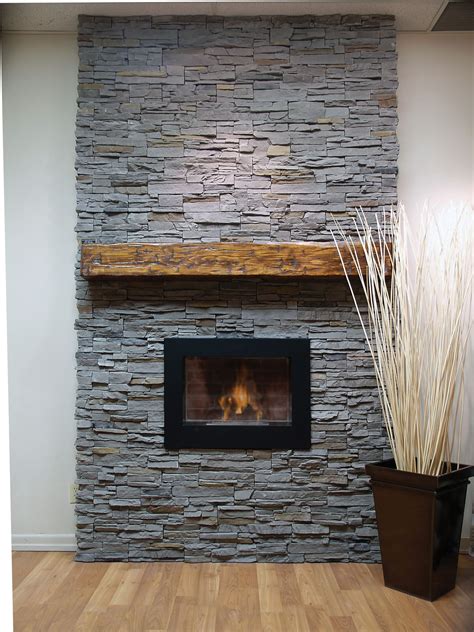 Fireplace With Panel Stone Veneers Project Of Stone Selex Inc Faux