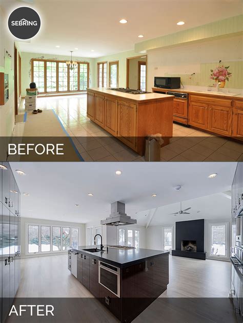 Jeff And Betsys Kitchen Before And After Pictures Luxury Home Remodeling
