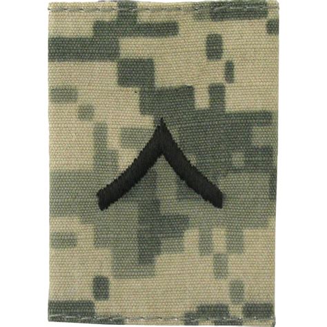 Army Rank Private Pv2 Gore Tex Ucp Enlisted Rank Ucp Military