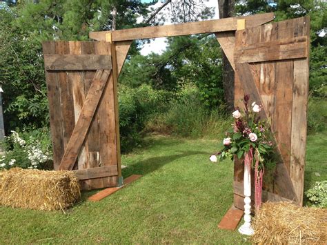 Build Old Barn Door Wedding Arch Yahoo Image Search Results Barn Door