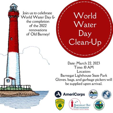 World Water Day Clean Up Ocean County Tourism