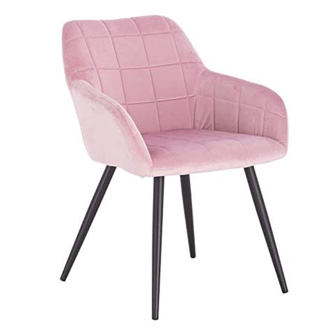Retro armchair to furnish and decorate commercial spaces. WOLTU Kitchen Dining Chair Pink Counter Lounge Living Room ...