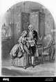 Rencontre du roi Louis XV (1715-1774) et de Louise-Jeanne Tiercelin de ...