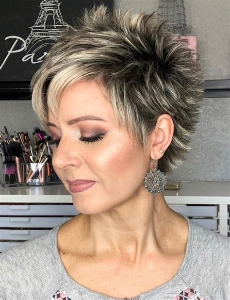 Brilliant Messy Short Spiky Hairstyles For Women