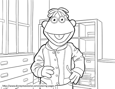 Muppets Coloring Pages At Free Printable Colorings