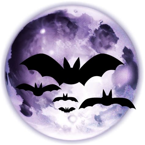 Halloween Bats Moon Halloween Painting Halloween Art Rock Painting