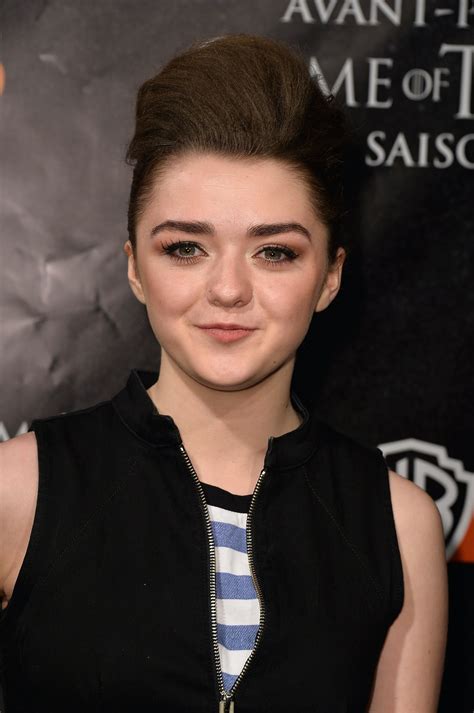 Game Of Thrones Maisie Williams Looks Exactly Lorde And Heres Proof