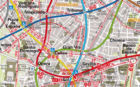 Líneas De Autobuses Emt Que Pasan Por La Gran Vía Es Por Madrid