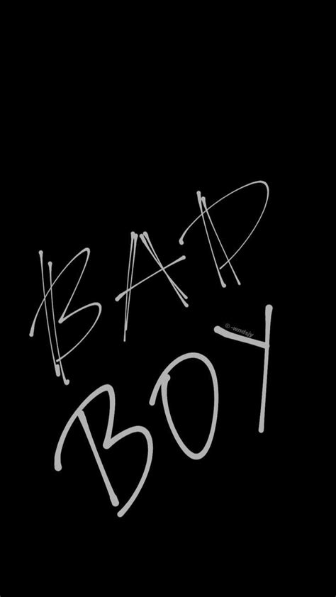 Bad Boy Written On Black Board Wallpapers Download Mobcup