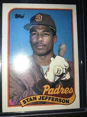 The first, was that the topps photographer could not. 1989 Topps Stan Jefferson Error Purple Triangle #689 Baseball Card | eBay