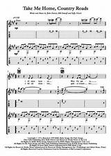 Pictures of Take Me Home Country Roads Chords Guitar