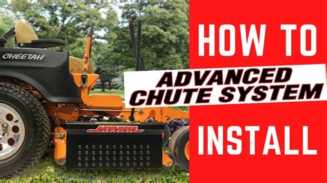 Advance Chute System Installation Instructions Catch Pro Australia