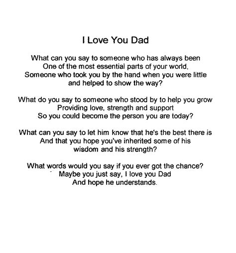 I Love You Dad Quotes Quotesgram