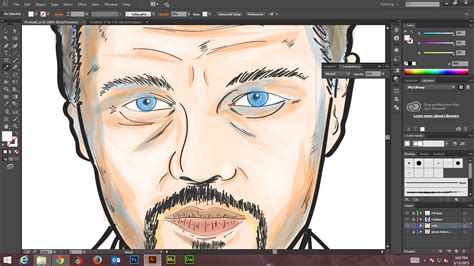 How To Create Digital Art And Marker Style Portrait With Adobe