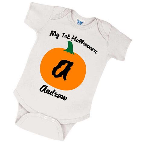 Baby First Halloween Onesie Costume Customized With By Teehabit 1499