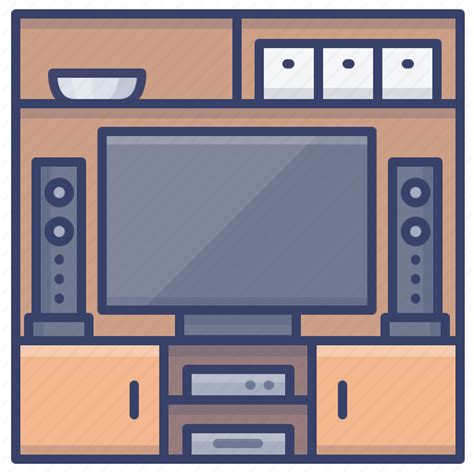 Cabinet Entertainment Home Tv Icon Download On Iconfinder