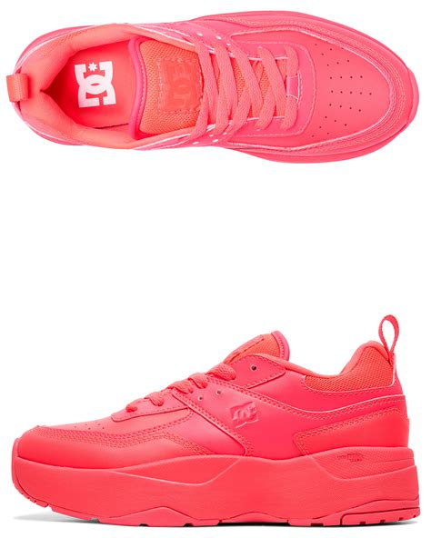 Dc Shoes Womens Etribeka Platform Shoe Hot Pink Surfstitch