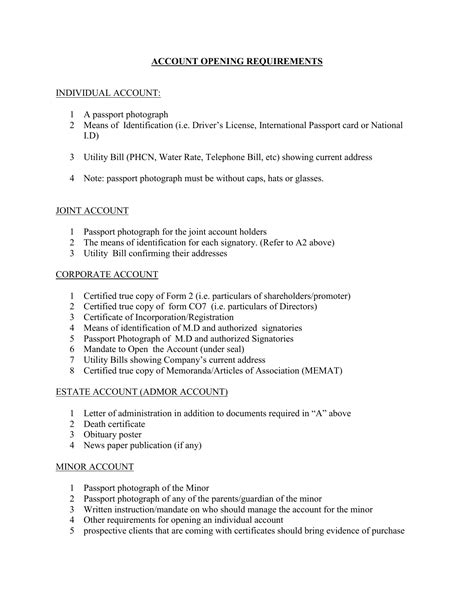 Use this form to enroll. Letter Of Authorization To Use Utility Bill To Open Account / Proof Of Identification And ...