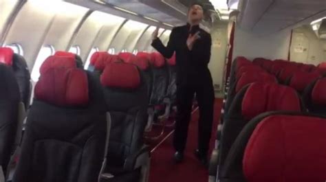 video of airasia steward dancing onboard empty plane goes viral ceo responds