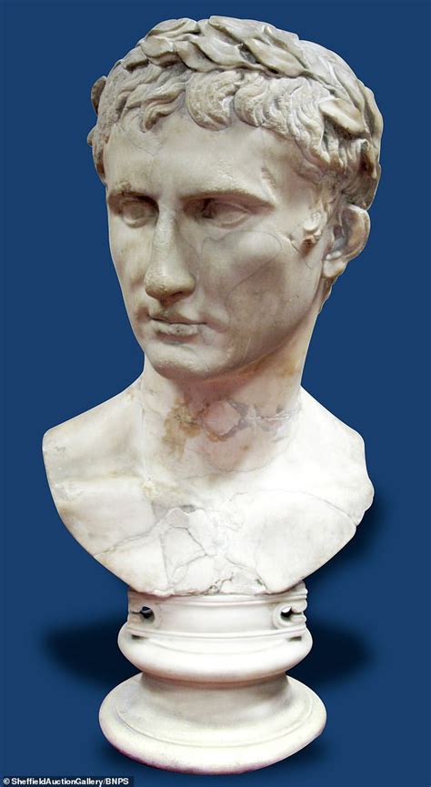 Roman Emperor Broken Marble Bust Found In A House Clearance Sells For £