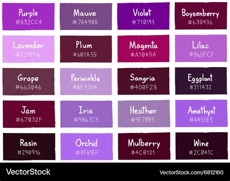Purple Tone Color Shade Background With Code Vector Image