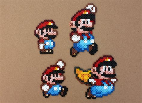 Super Mario World Perler Hama Bead Sprites Beads