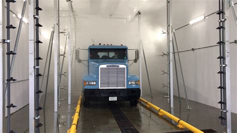 Hydro Chem Systems Automated Drive Thru Truck Wash Youtube