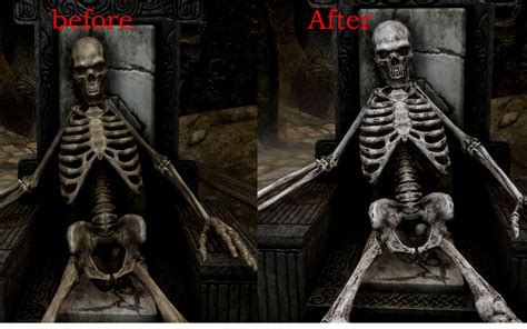 More Bony Skeletons And Hd Skeleton Clutter At Skyrim Nexus Mods And