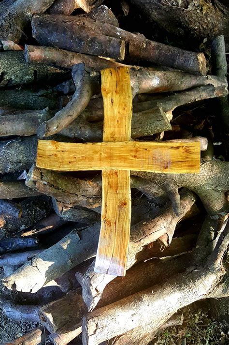 Beautiful Wood Cross Large Wooden Cross Ole Rugged Cross Etsy