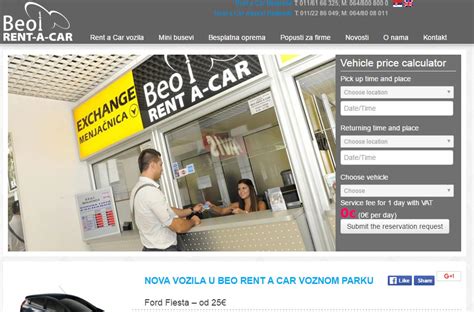 Beo Rent A Car Beograd Netvodic Plus