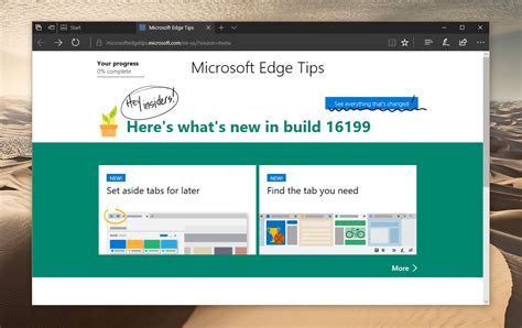 Microsoft Edge How To Relaunch The Welcome Tips Page Edge Talk