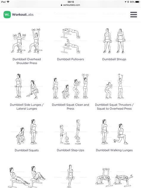 Pin By Christina Brown On Hand Weight Workouts Hand Weight Workouts