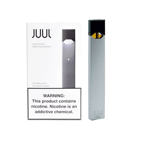 JUUL® Device Kit - SILVER - Available from Premium Vape