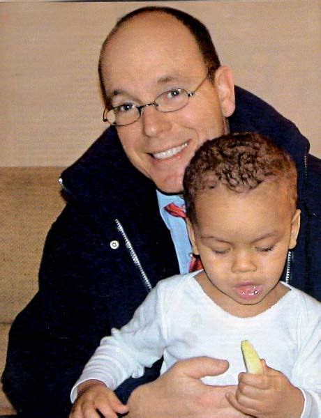 Prince Albert Of Monaco And Nicole Coste With Their Son Alexandre