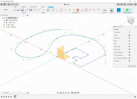 Autodesk Fusion 360 Sketch Tutorial Canadasitedesigns