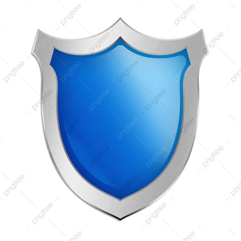 Metal Shield Clipart Png Images Silver Metal Edge Shield Icon Silvery