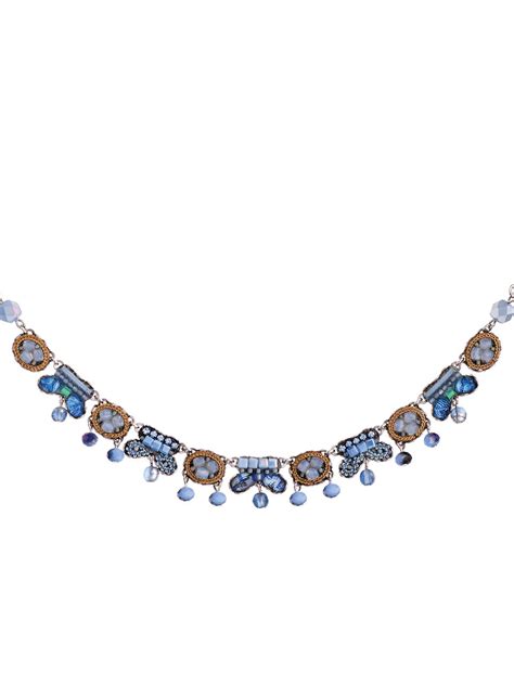 Ayala Bar Blue Necklace C3316 Lindsay Classic Collection