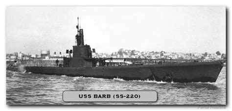 Uss Barb Pierwszy Atak Rakietowy Wykonany Przez Okręt Podwodny