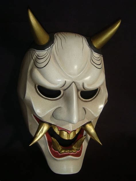 Japanese Theatre Masks Mascara Hannya Hannya Maske Japanese Demon