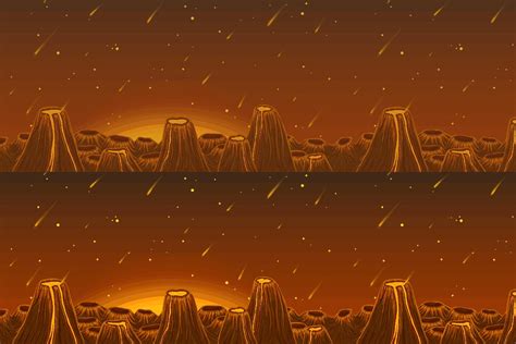 Pixel Art Space 2d Game Backgrounds