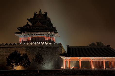 北京故宫：东北角楼 Beijing Ne Corner Tower Jiao Lou Of Forbidden Flickr