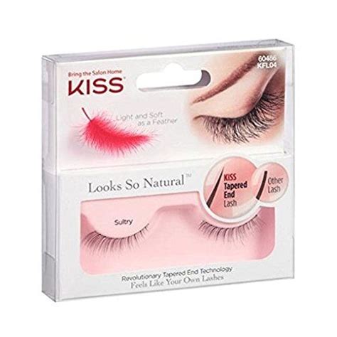 Kiss Looks So Natural Sultry 60486 Feels Like Your Own Lashes Light And Soft As A Feather
